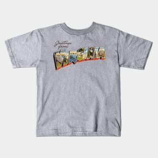 Greetings from Virginia Kids T-Shirt